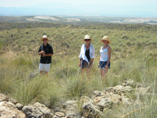 Dave, Laura and Jo, Spain 2006